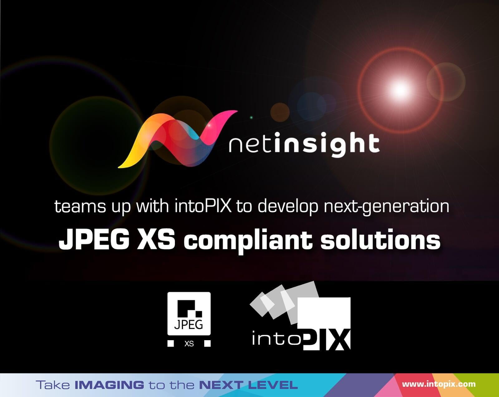 Net Insight fait équipe avec intoPIX pour développer la prochaine génération de solutions conformes à JPEG XS